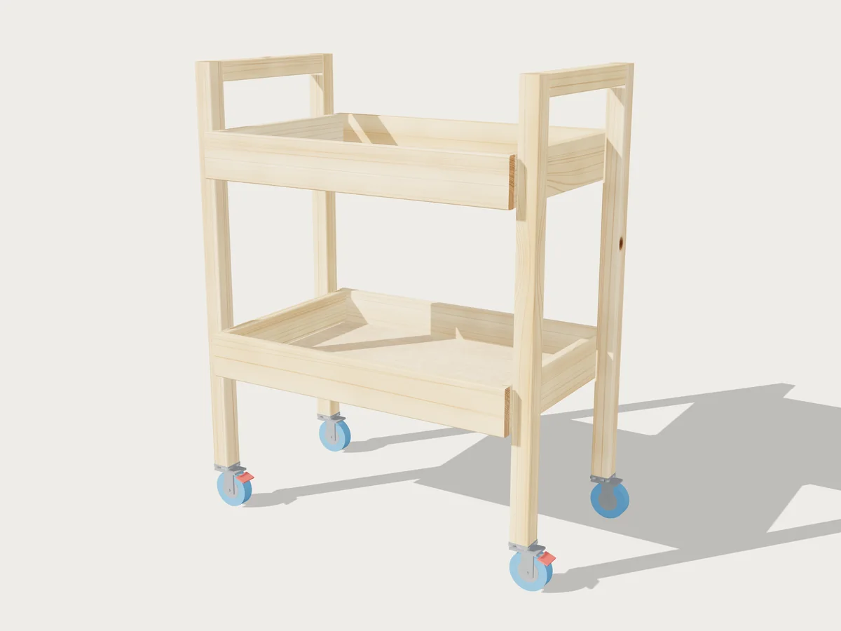 Shop Push Cart, drawn by Benchside at its standard size