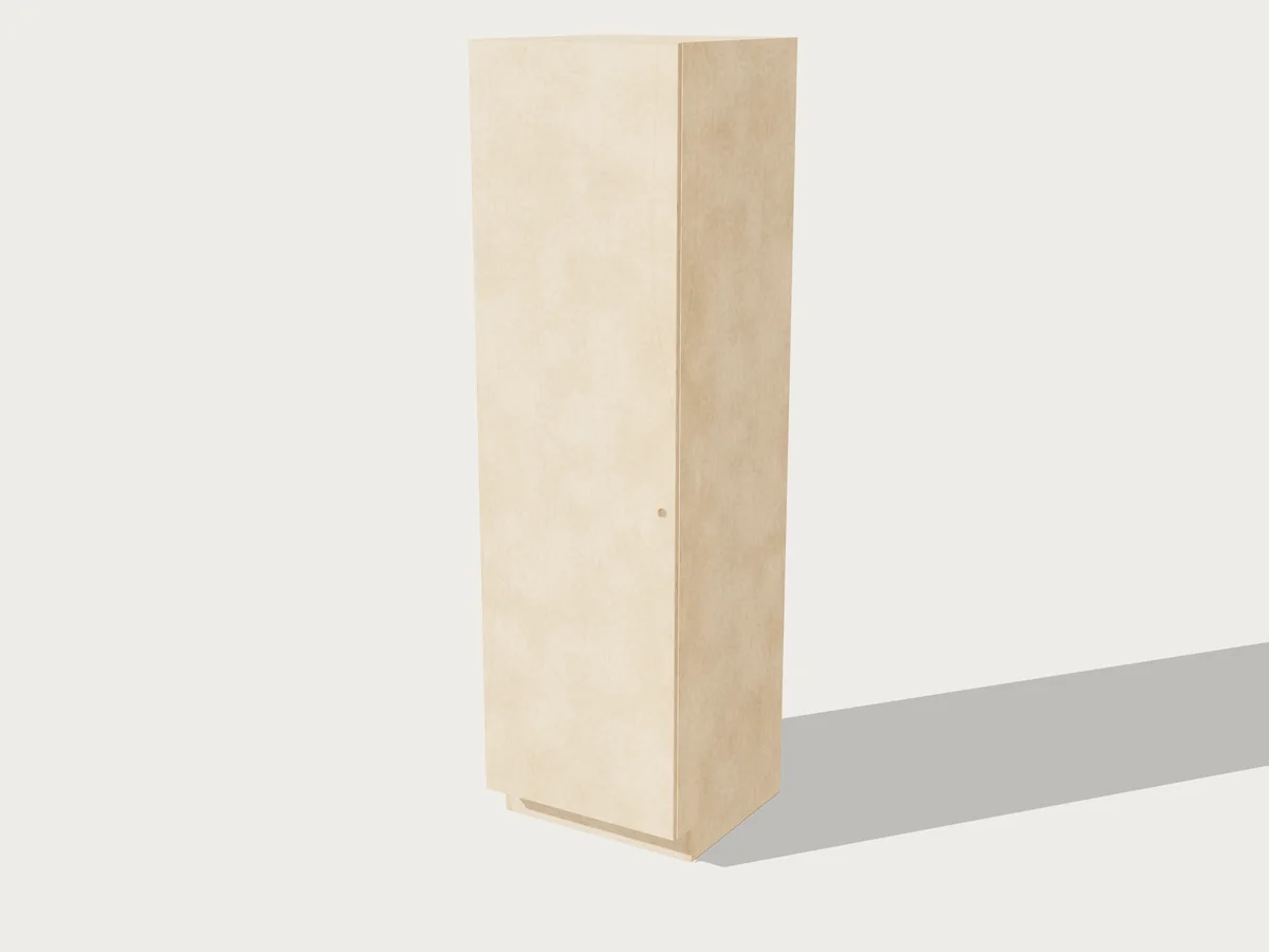 Tall base cabinet, drawn by Benchside