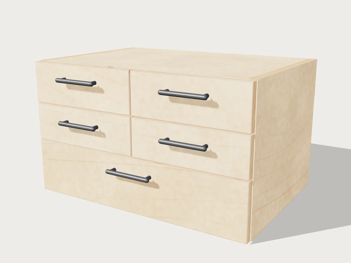 Top Chest, drawn by Benchside at its standard size